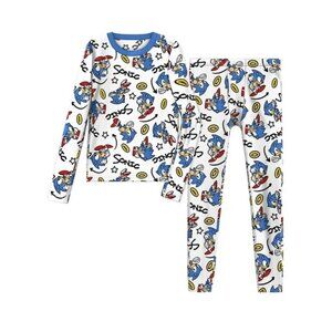 Climateright By Cuddl Duds Sonic Boys Thermal Set, Size 10/12 NWT